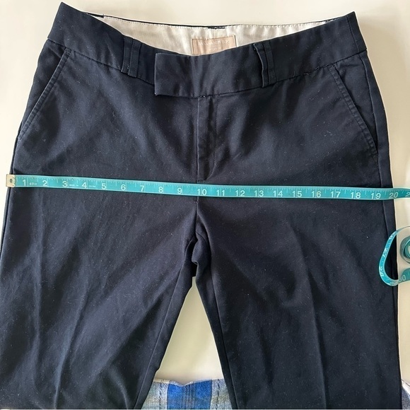 Banana Republic Navy Blue Pants Trousers Jackson Fit Wide Legs 6 - Picture 7 of 9